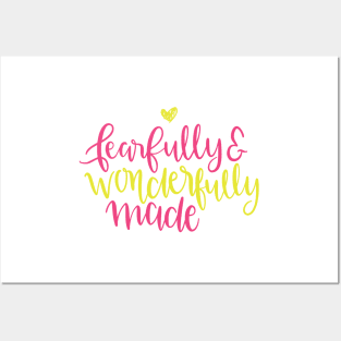 Fearfully & Wonderfully Made Posters and Art